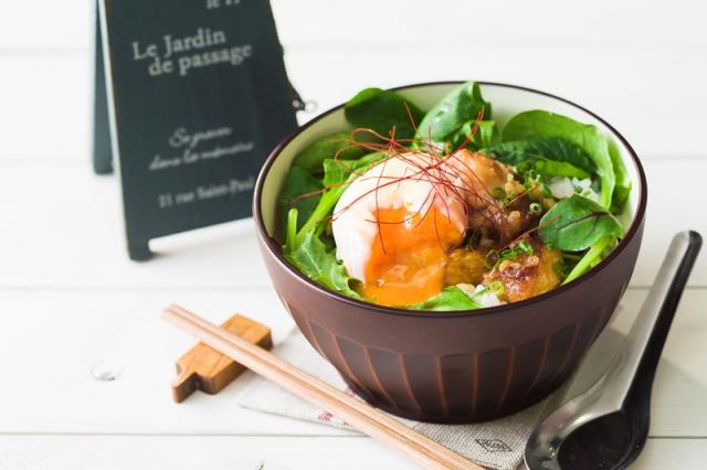 ガーリックバターチキンのカフェ丼 Let Sガス火クッキング 大阪ガスがお届けするレシピサイト